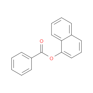 1-Naphthalenol, 1-benzoate