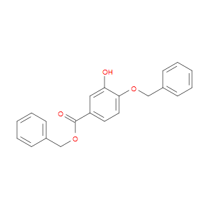 Phenylmethyl 3-hydroxy-4-(phenylmethoxy)benzoate