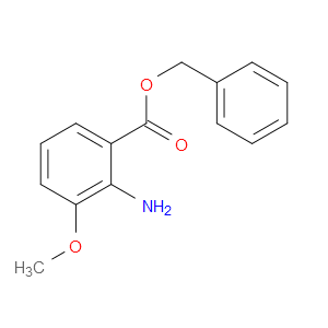 Phenylmethyl 2-amino-3-methoxybenzoate