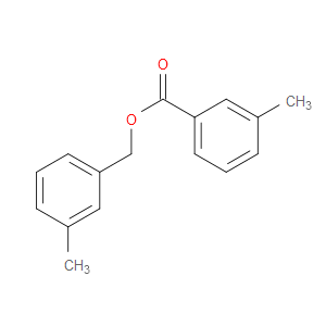 Benzoic acid, 3-methyl-, (3-methylphenyl)methyl ester