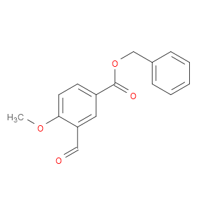 Phenylmethyl 3-formyl-4-methoxybenzoate