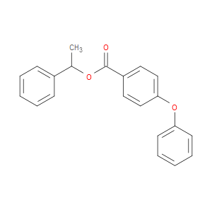 1-Phenylethyl 4-phenoxybenzoate