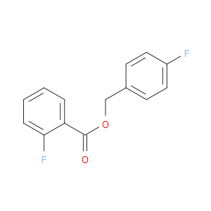 (4-Fluorophenyl)methyl 2-fluorobenzoate
