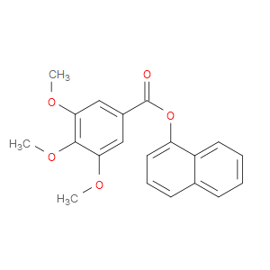 1-Naphthalenyl 3,4,5-trimethoxybenzoate