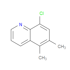 Quinoline, 8-chloro-5,6-dimethyl-