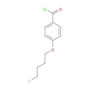 Benzoyl chloride, 4-(4-fluorobutoxy)-