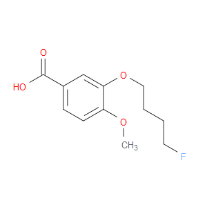 3-(4-Fluorobutoxy)-4-methoxybenzoic acid
