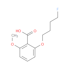 2-(4-Fluorobutoxy)-6-methoxybenzoic acid
