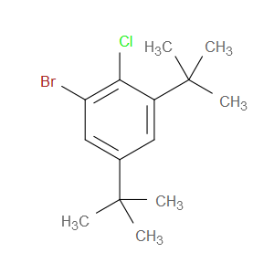 1-bromo-3,5-di-tert-butyl-2-chlorobenzene