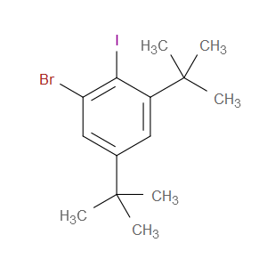 1-bromo-3,5-di-tert-butyl-2-iodobenzene