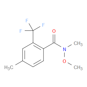 N-methoxy-N,4-dimethyl-2-(trifluoromethyl)benzamide