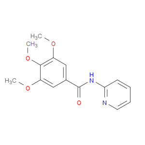 3,4,5-Trimethoxy-N-2-pyridinylbenzamide