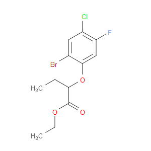 Ethyl 2-(2-bromo-4-chloro-5-fluorophenoxy)butanoate