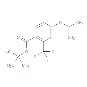 tert-butyl 4-isopropoxy-2-(trifluoromethyl)benzoate