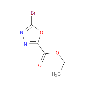 1,3,4-Oxadiazole-2-carboxylic acid, 5-bromo-, ethyl ester