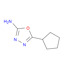 5-Cyclopentyl-1,3,4-oxadiazol-2-amine