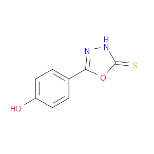 5-(4-Hydroxyphenyl)-1,3,4-oxadiazole-2(3H)-thione