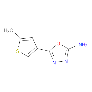 5-(5-Methyl-3-thienyl)-1,3,4-oxadiazol-2-amine