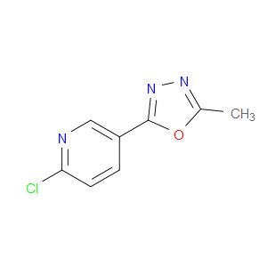 2-Chloro-5-(5-methyl-1,3,4-oxadiazol-2-yl)pyridine