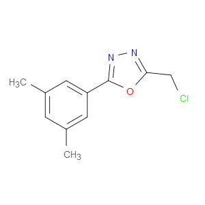 2-(Chloromethyl)-5-(3,5-dimethylphenyl)-1,3,4-oxadiazole