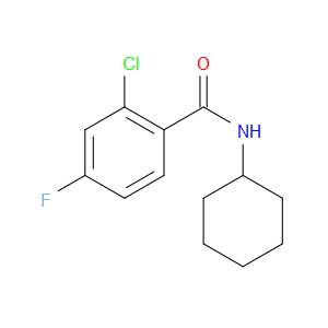2-Chloro-N-cyclohexyl-4-fluorobenzamide