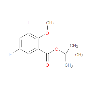 tert-butyl 5-fluoro-3-iodo-2-methoxybenzoate