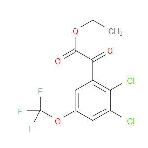 ethyl 2-(2,3-dichloro-5-(trifluoromethoxy)phenyl)-2-oxoacetate