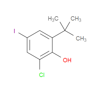 2-(tert-butyl)-6-chloro-4-iodophenol