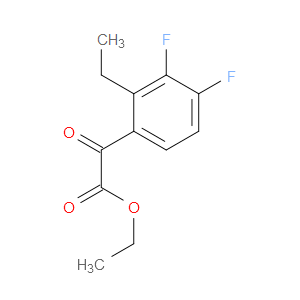 ethyl 2-(2-ethyl-3,4-difluorophenyl)-2-oxoacetate