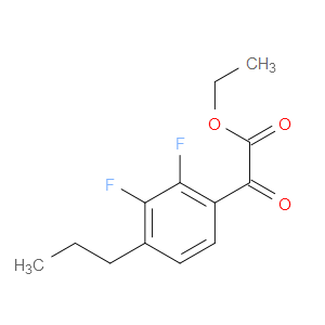 ethyl 2-(2,3-difluoro-4-propylphenyl)-2-oxoacetate