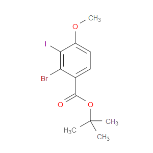 tert-butyl 2-bromo-3-iodo-4-methoxybenzoate