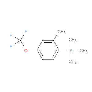 trimethyl(2-methyl-4-(trifluoromethoxy)phenyl)silane