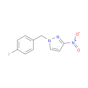 1-(4-fluorobenzyl)-3-nitro-1H-pyrazole