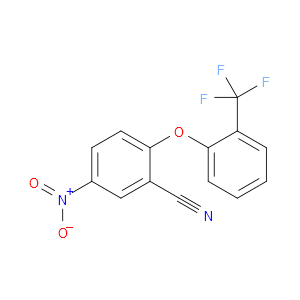 5-nitro-2-(2-(trifluoromethyl)phenoxy)benzonitrile