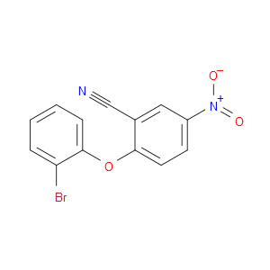 2-(2-bromophenoxy)-5-nitrobenzonitrile