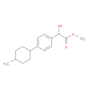 Methyl α-hydroxy-4-(4-methylcyclohexyl)benzeneacetate