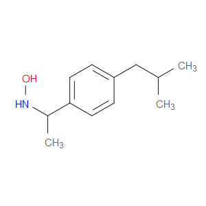 N-Hydroxy-α-methyl-4-(2-methylpropyl)benzenemethanamine