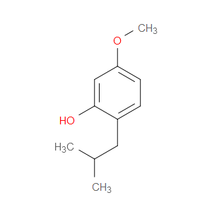 5-Methoxy-2-(2-methylpropyl)phenol
