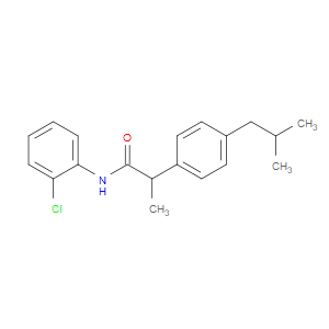 N-(2-Chlorophenyl)-α-methyl-4-(2-methylpropyl)benzeneacetamide