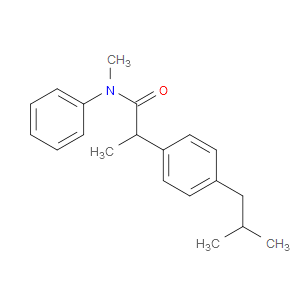 N,α-Dimethyl-4-(2-methylpropyl)-N-phenylbenzeneacetamide