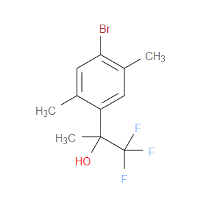 Benzenemethanol, 4-bromo-α,2,5-trimethyl-α-(trifluoromethyl)-