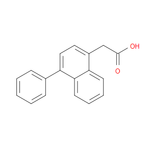 4-Phenyl-1-naphthaleneacetic acid