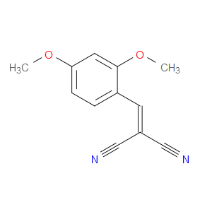 (2,4-Dimethoxybenzylidene)malononitrile