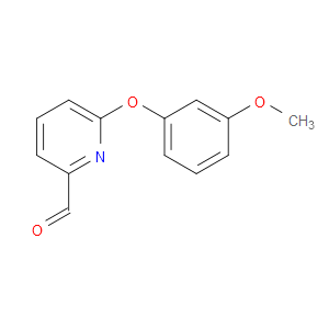6-(3-Methoxyphenoxy)-2-pyridinecarboxaldehyde