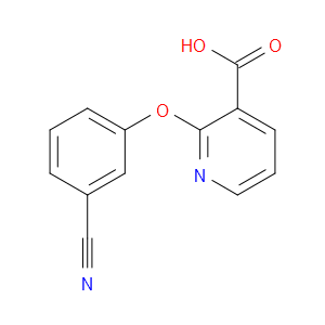 2-(3-Cyanophenoxy)-3-pyridinecarboxylic acid