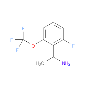 2-Fluoro-α-methyl-6-(trifluoromethoxy)benzenemethanamine
