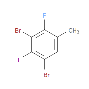 1,3-Dibromo-4-fluoro-2-iodo-5-methylbenzene