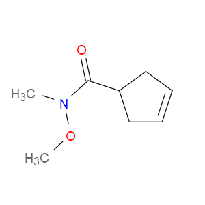 N-methoxy-N-methylcyclopent-3-enecarboxamide