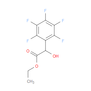 Ethyl 2,3,4,5,6-pentafluoro-α-hydroxybenzeneacetate