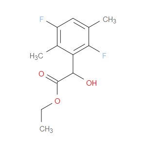 Ethyl 2,5-difluoro-α-hydroxy-3,6-dimethylbenzeneacetate